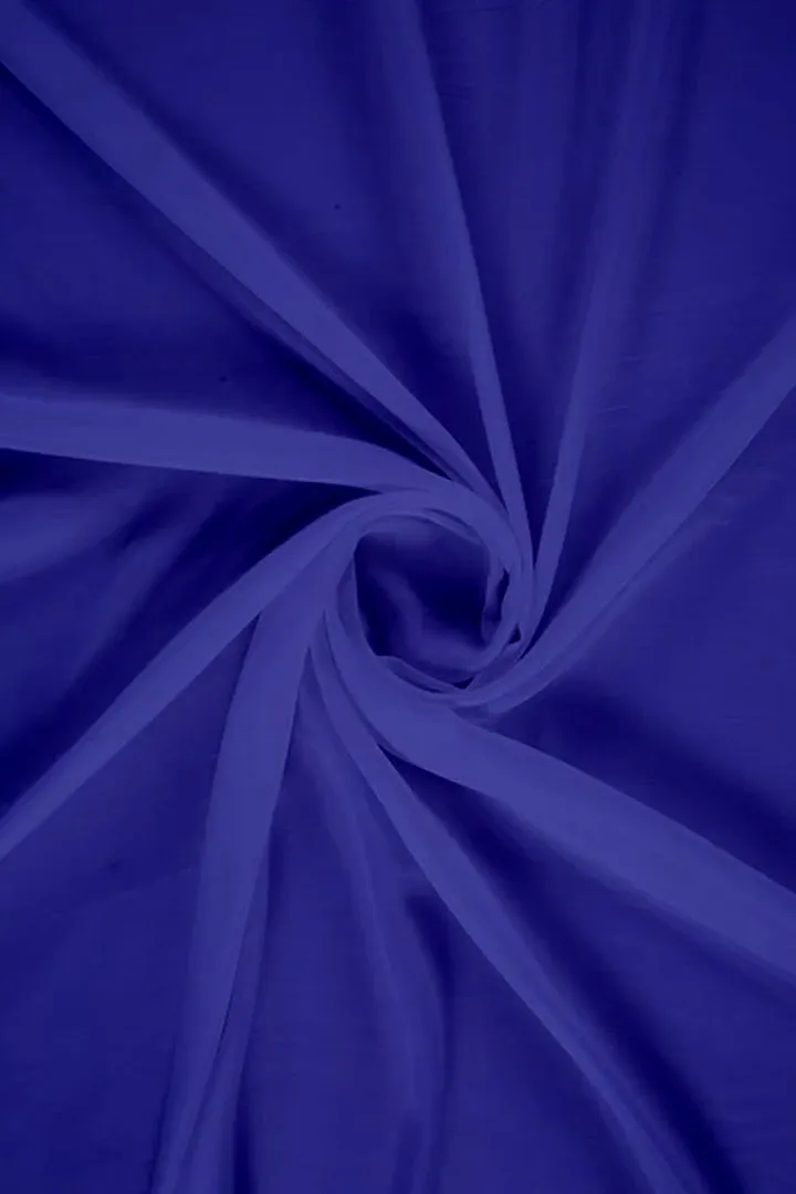 White Dyeable Crepe Silk