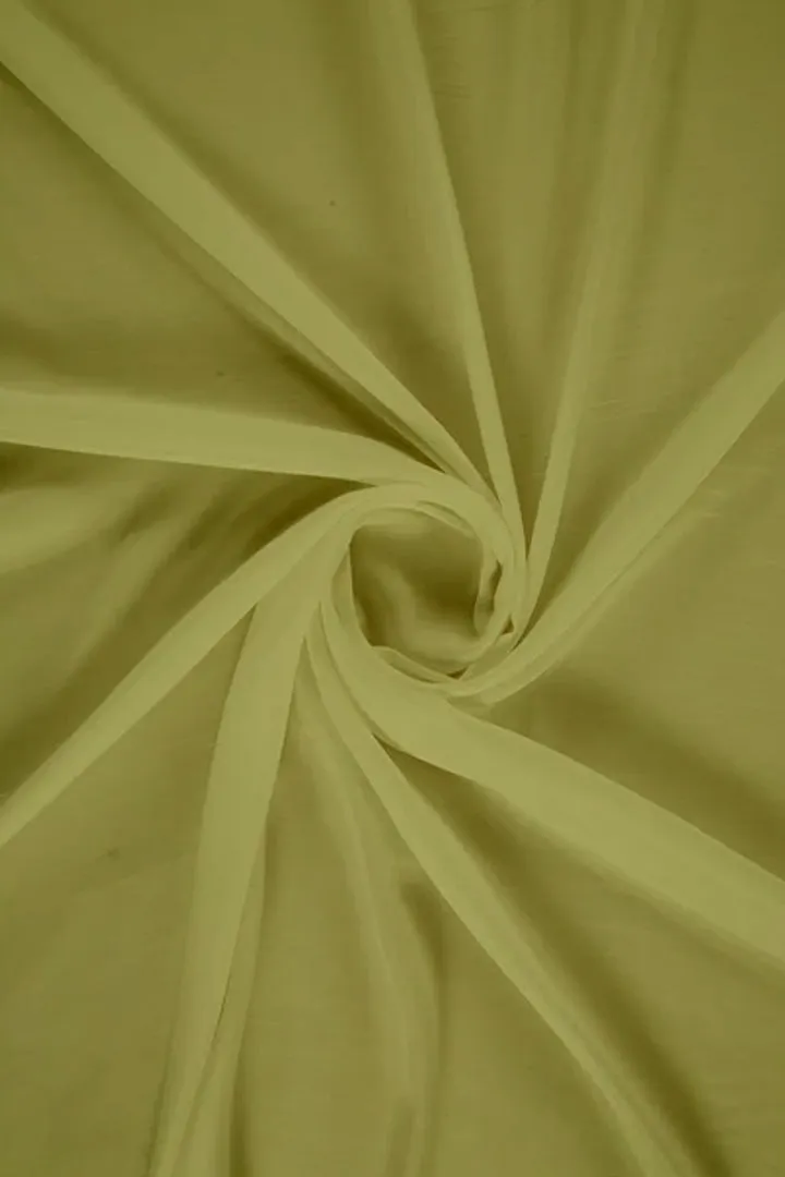 White Dyeable Crepe Silk