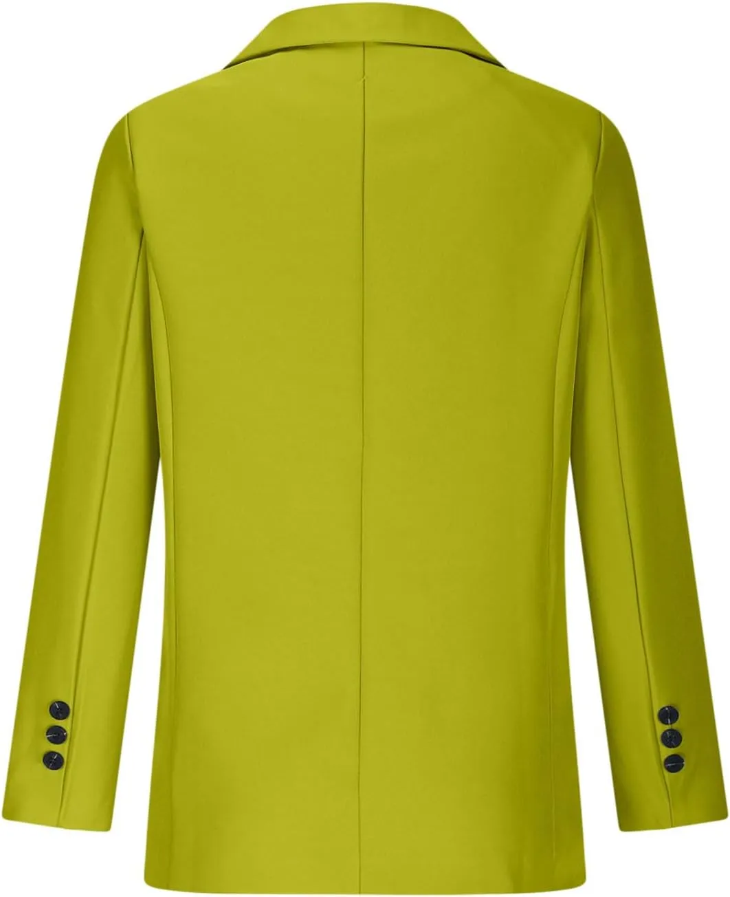 Women Business Casual Blazer with Lined,Professional Work Suit Jacket with PocketsLong Sleeve Button Open Front