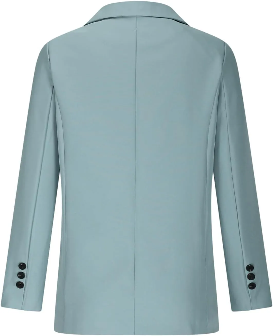 Women Business Casual Blazer with Lined,Professional Work Suit Jacket with PocketsLong Sleeve Button Open Front