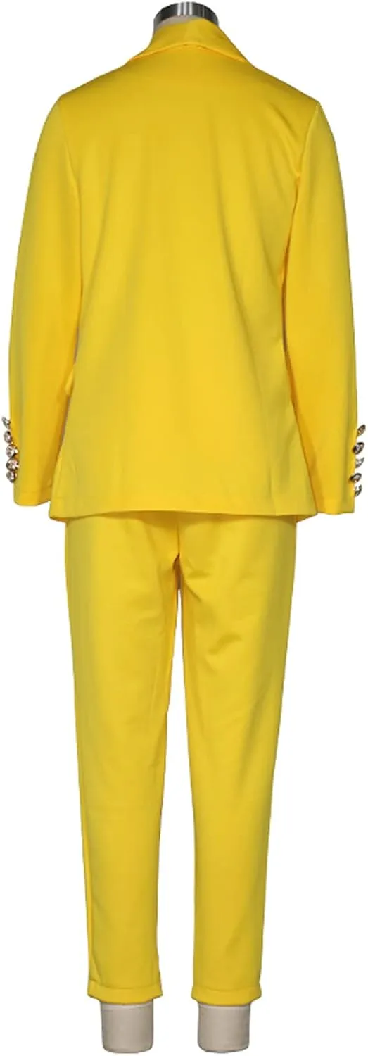 Women Fashion Two-Piece Suit Casual Sexy Leopard Multicolor Printed Suit and Womens Flannel Jackets and Coats