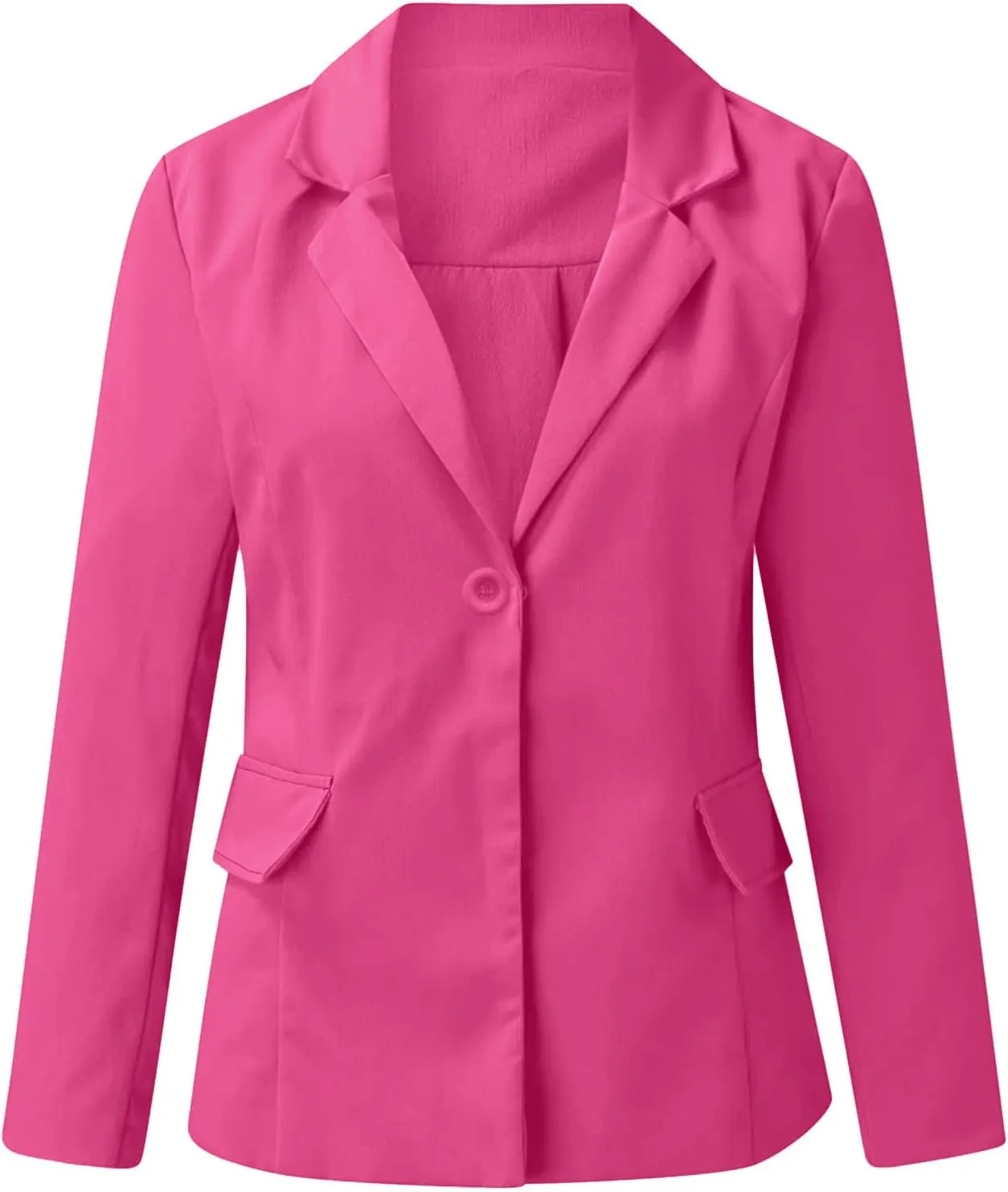 Women's Blazers Casual Lapel Open Front Long Sleeve Work Office Suit Jacket Coat Casual Blazer