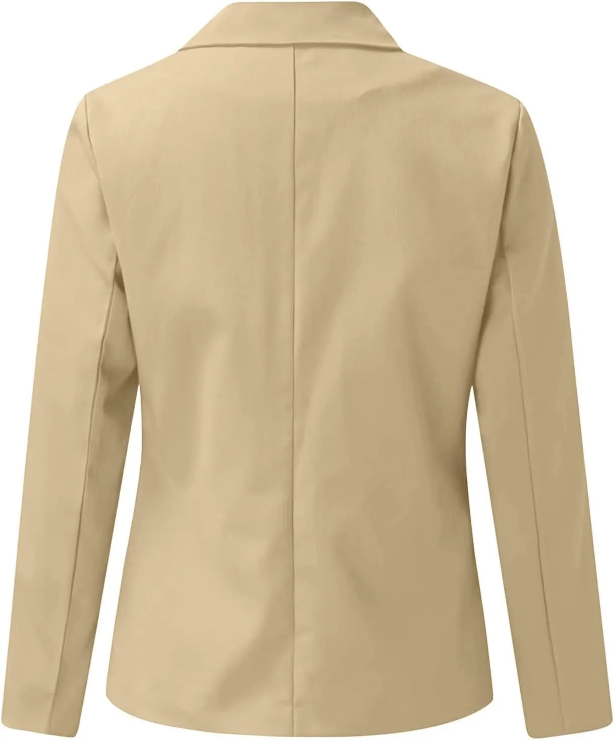 Women's Blazers Casual Lapel Open Front Long Sleeve Work Office Suit Jacket Coat Casual Blazer