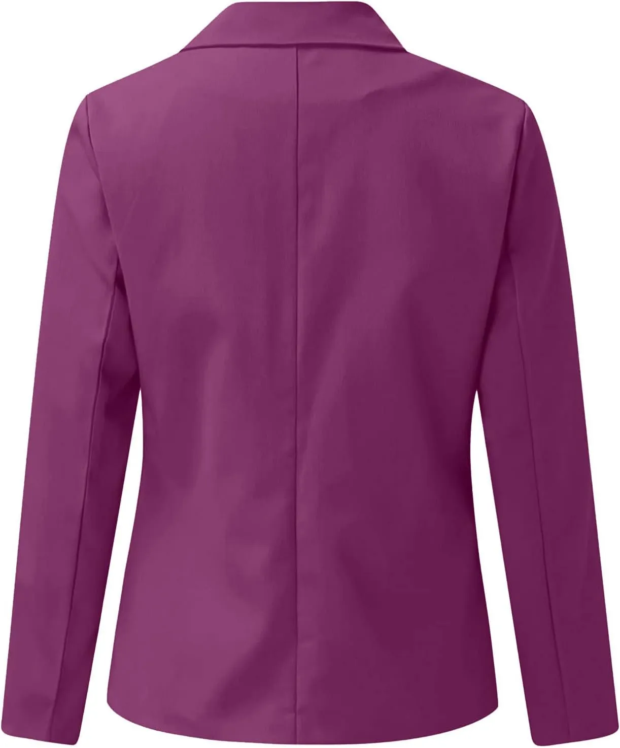 Women's Blazers Casual Lapel Open Front Long Sleeve Work Office Suit Jacket Coat Casual Blazer