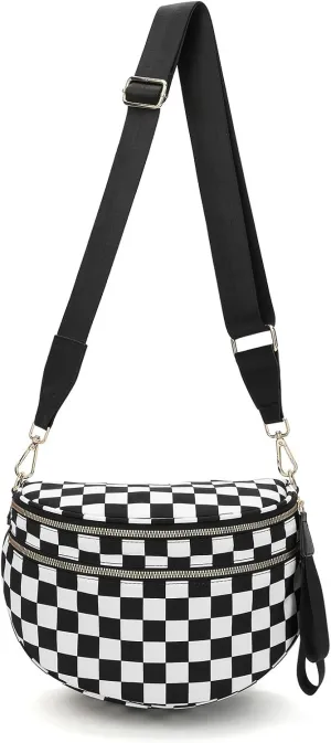 Women's Crossbody Bags - Lightweight Waterproof Polyester Shell Design Shell Bag, Large Capacity Shoulder Bag