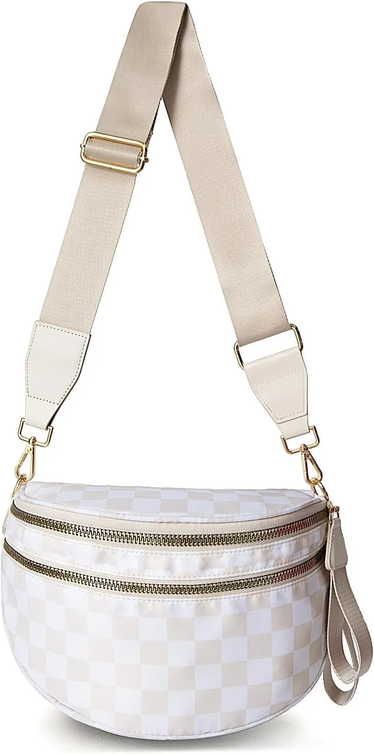 Women's Crossbody Bags - Lightweight Waterproof Polyester Shell Design Shell Bag, Large Capacity Shoulder Bag