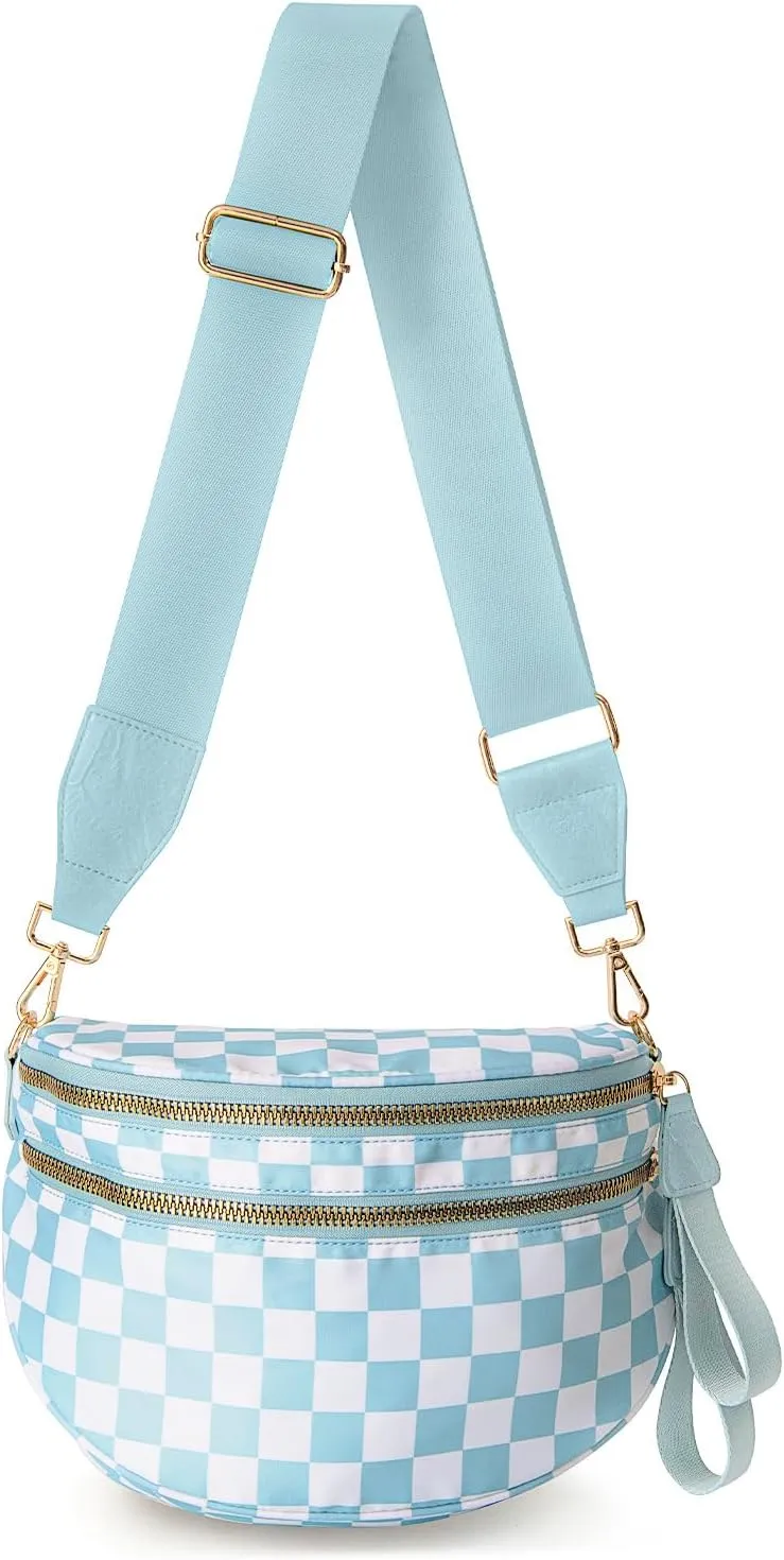Women's Crossbody Bags - Lightweight Waterproof Polyester Shell Design Shell Bag, Large Capacity Shoulder Bag