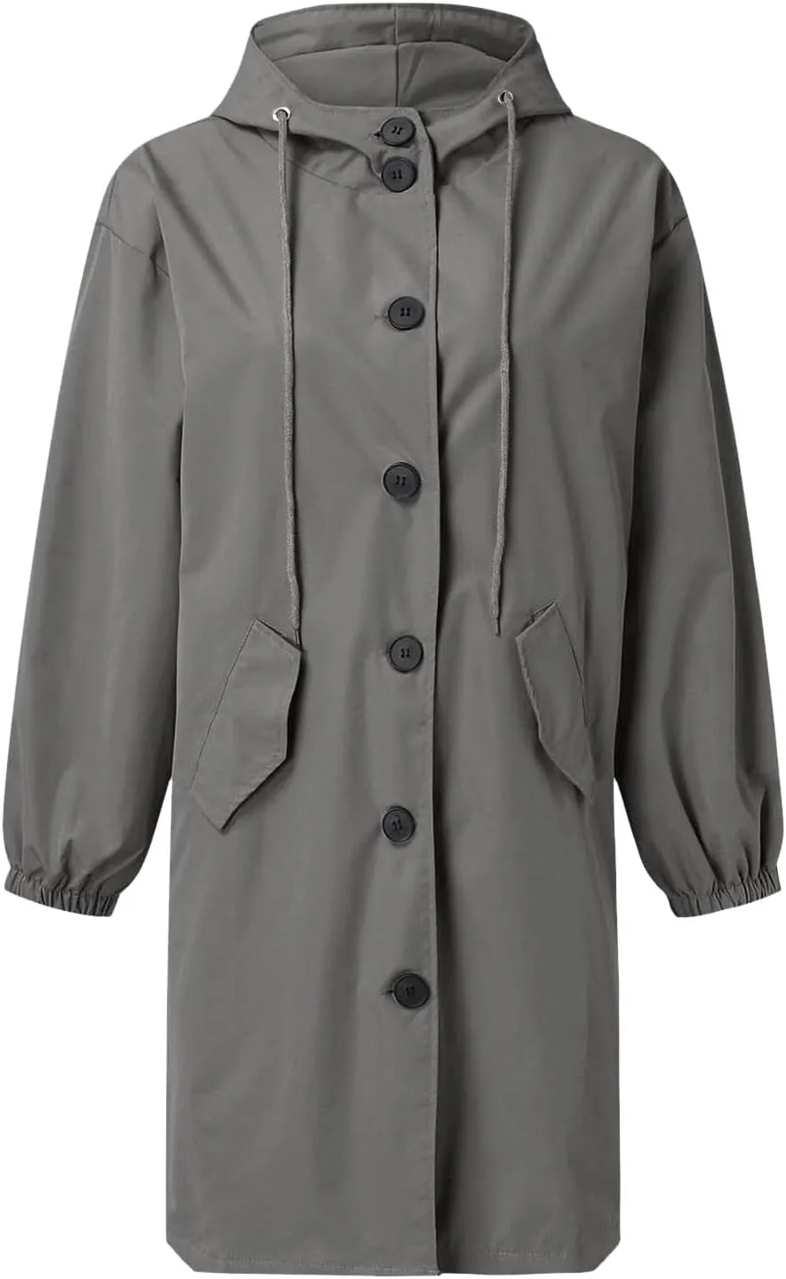 Women's Elegant Overcoat Notched Shawl Collar Single Breasted Outerwear Winter Long Coat