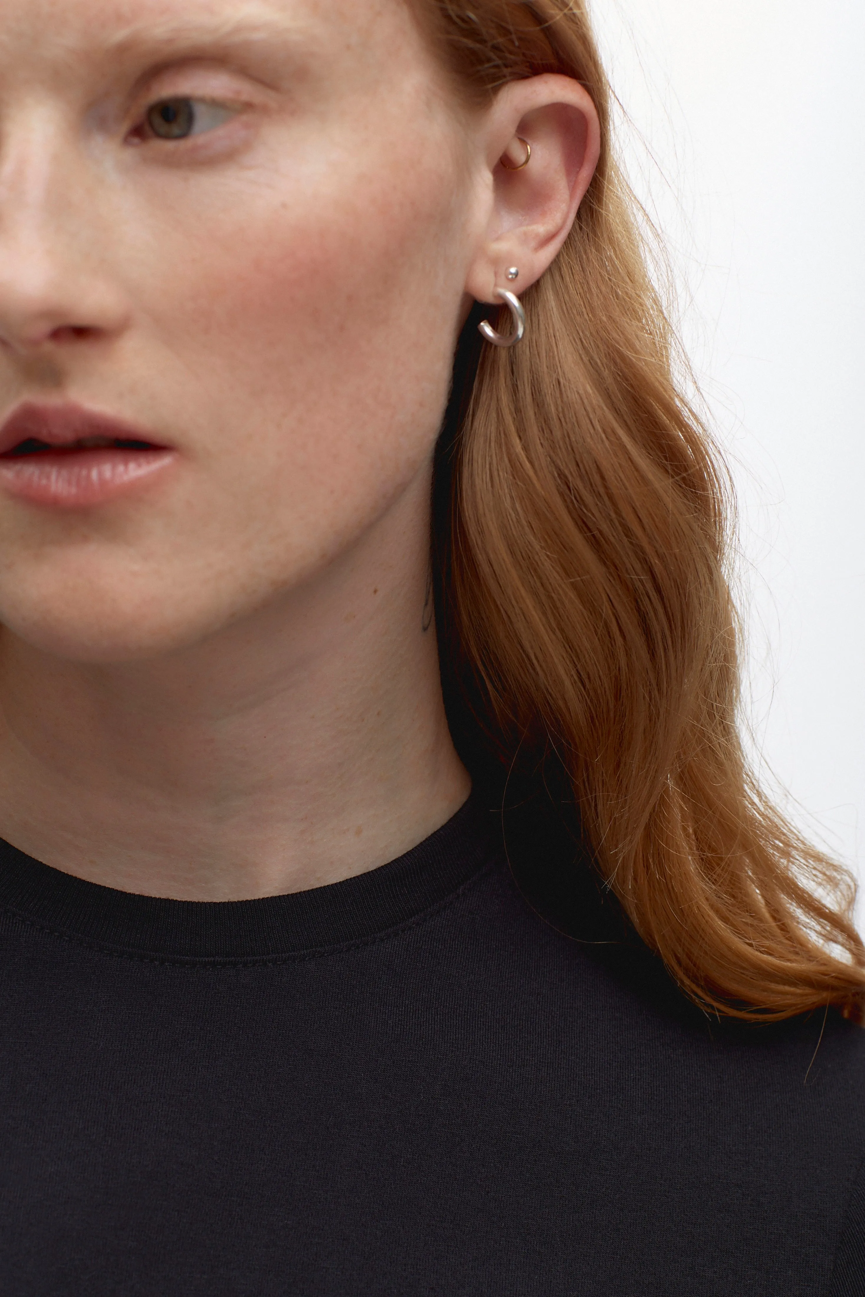 Women's Essential Crew in Black