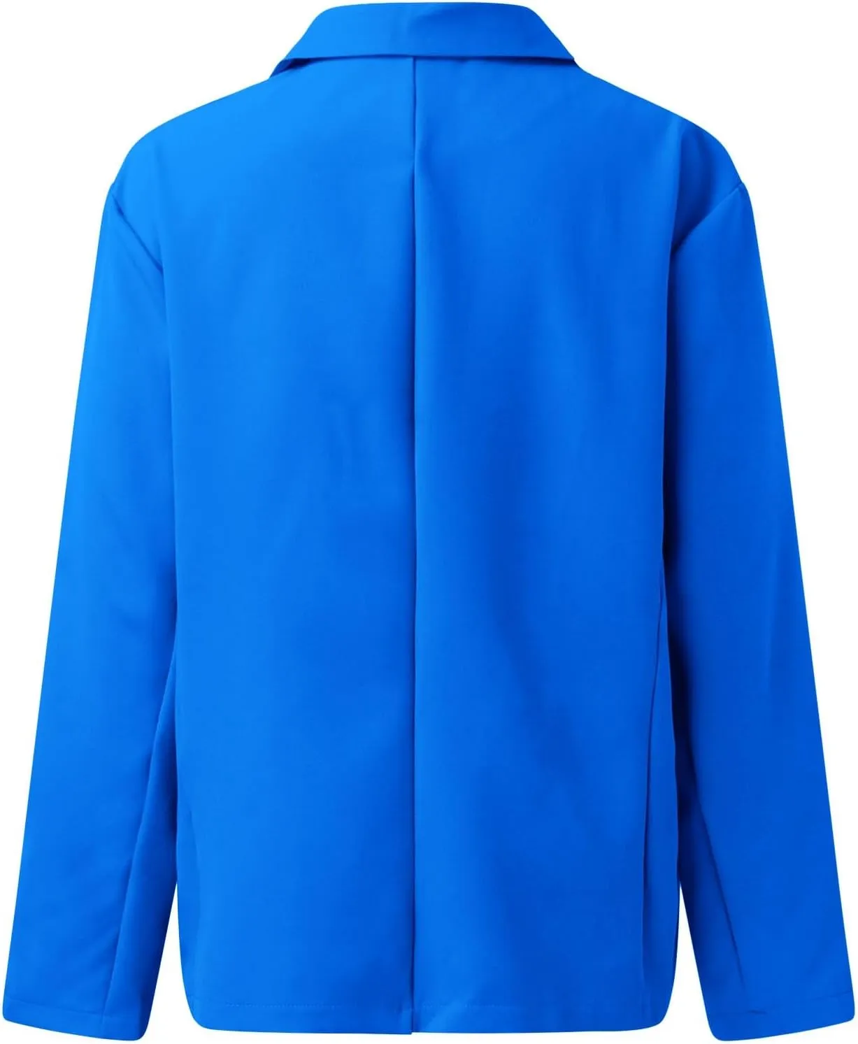 Womens Long Sleeve Casual Blazer Lapel Open Front Work Office Blazer Jacket 2024 Trendy Fall Dressy Blazer with Pockets