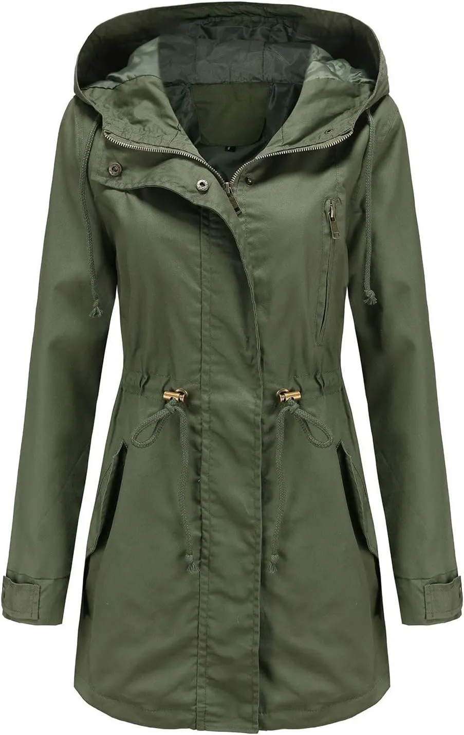 Womens Notched Lapel Collar Double Breasted Pea Coat Winter Wool Blend Over Coats Long Jackets