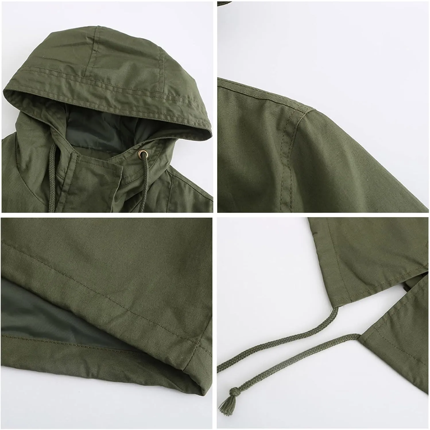 Womens Notched Lapel Collar Double Breasted Pea Coat Winter Wool Blend Over Coats Long Jackets