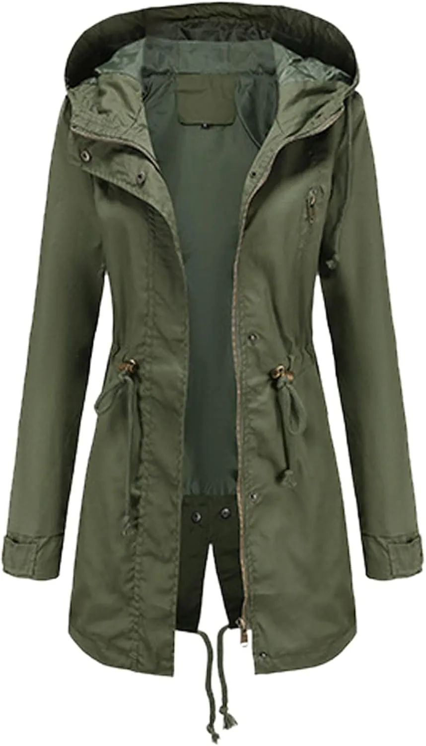 Womens Notched Lapel Collar Double Breasted Pea Coat Winter Wool Blend Over Coats Long Jackets