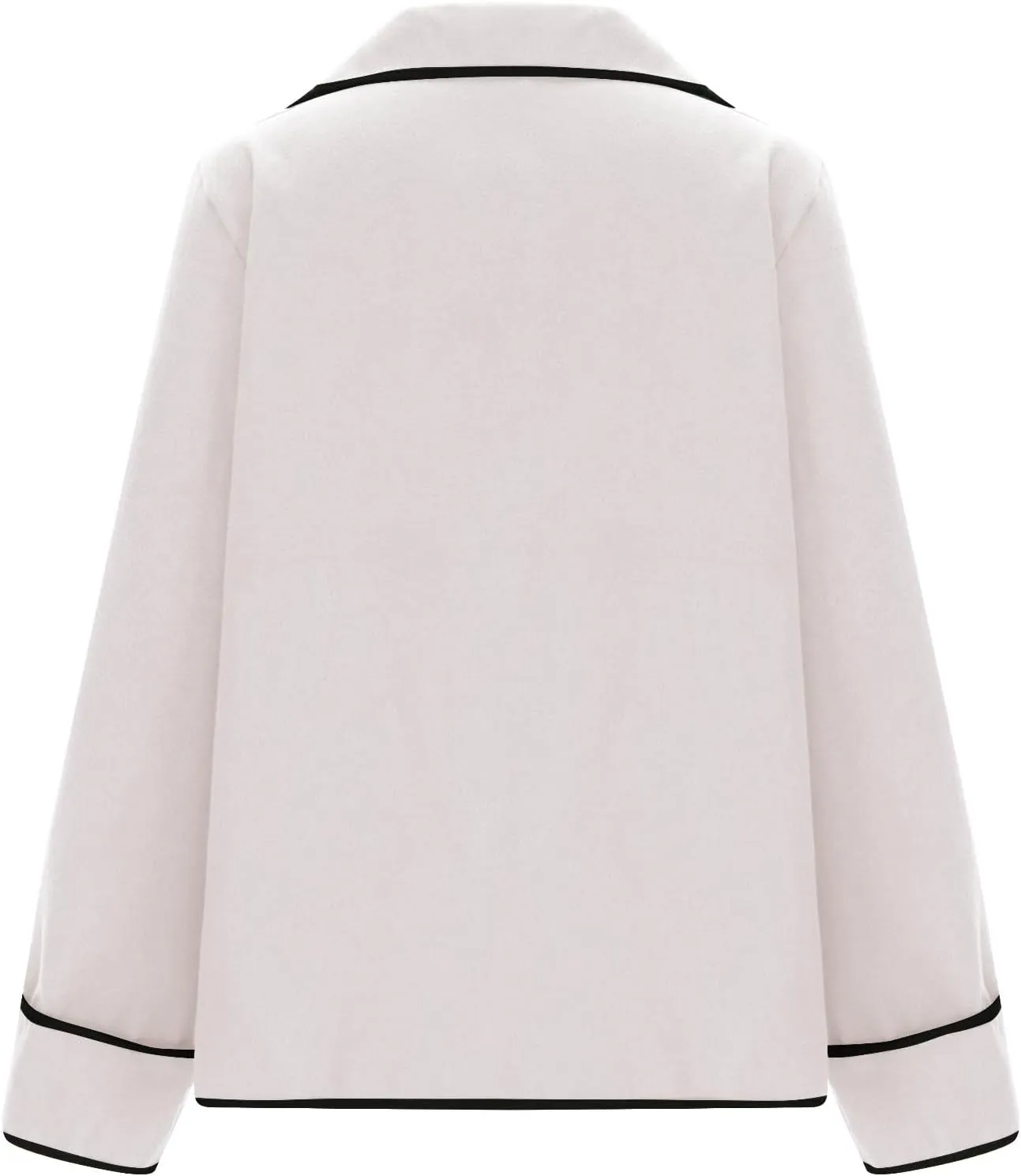 Womens Trench Coat Mid Length Western Coat Notch Lapel Blazer Button Pea Coat Open Front Cardigan Dressy Casual Jackets