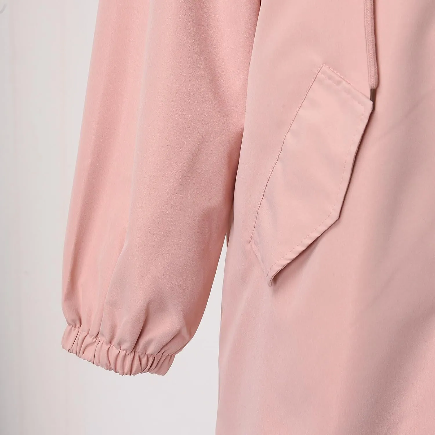 Women's Winter Wool Mid-Long Coat Notch Lapel Single-Breasted Trench Coat Outwear