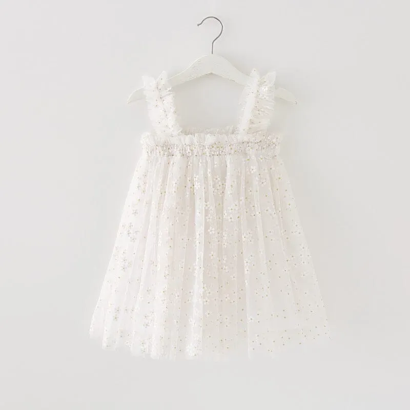 Yuki Little Flower Tulle Dress