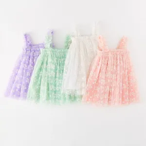 Yuki Little Flower Tulle Dress