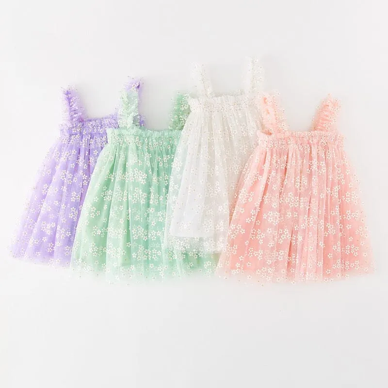 Yuki Little Flower Tulle Dress