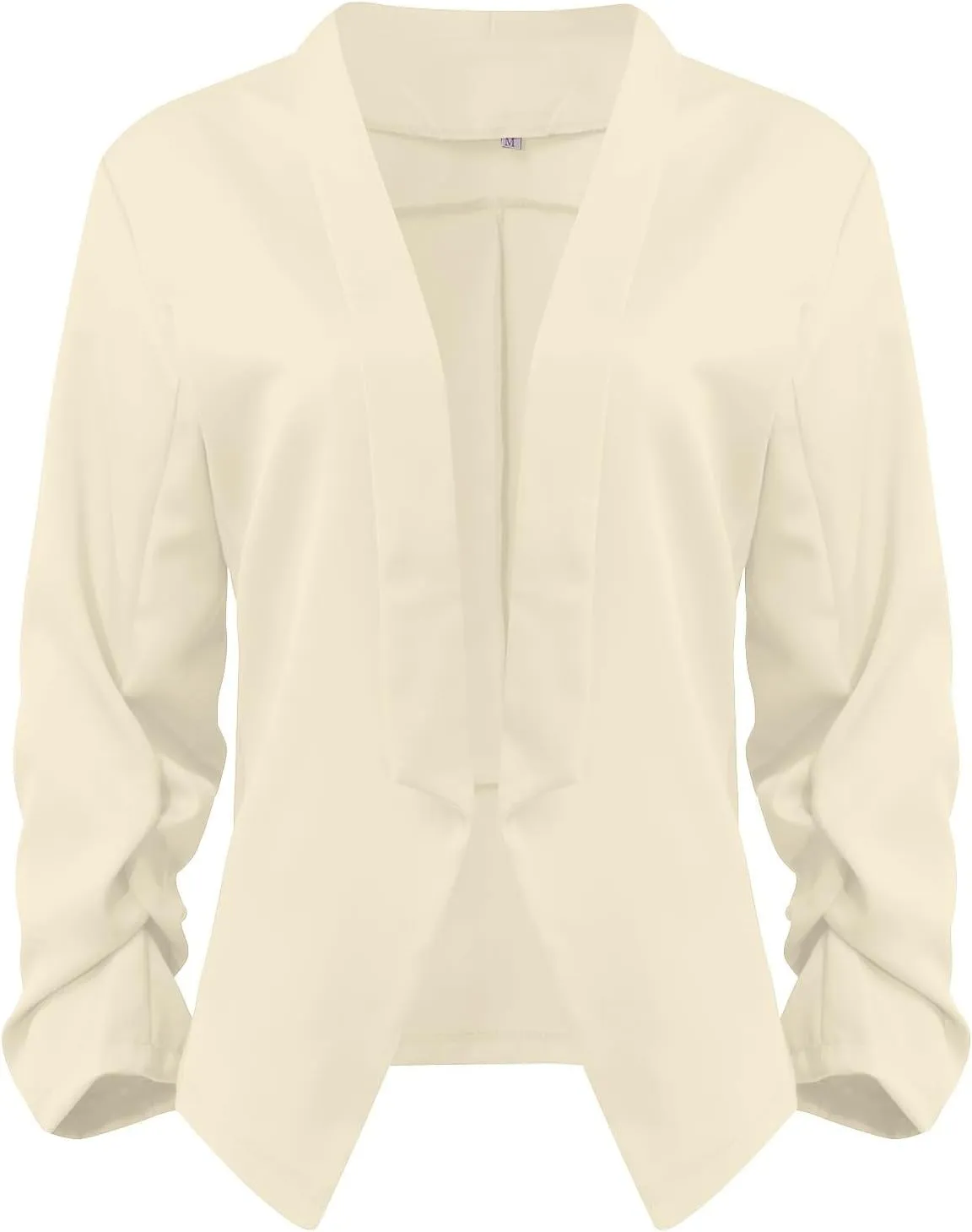 ZEFOTIM Blazer for Women 2024 Winter Work Lightweight Striped/Plain Blazer Fitted Business Plus Size Coat