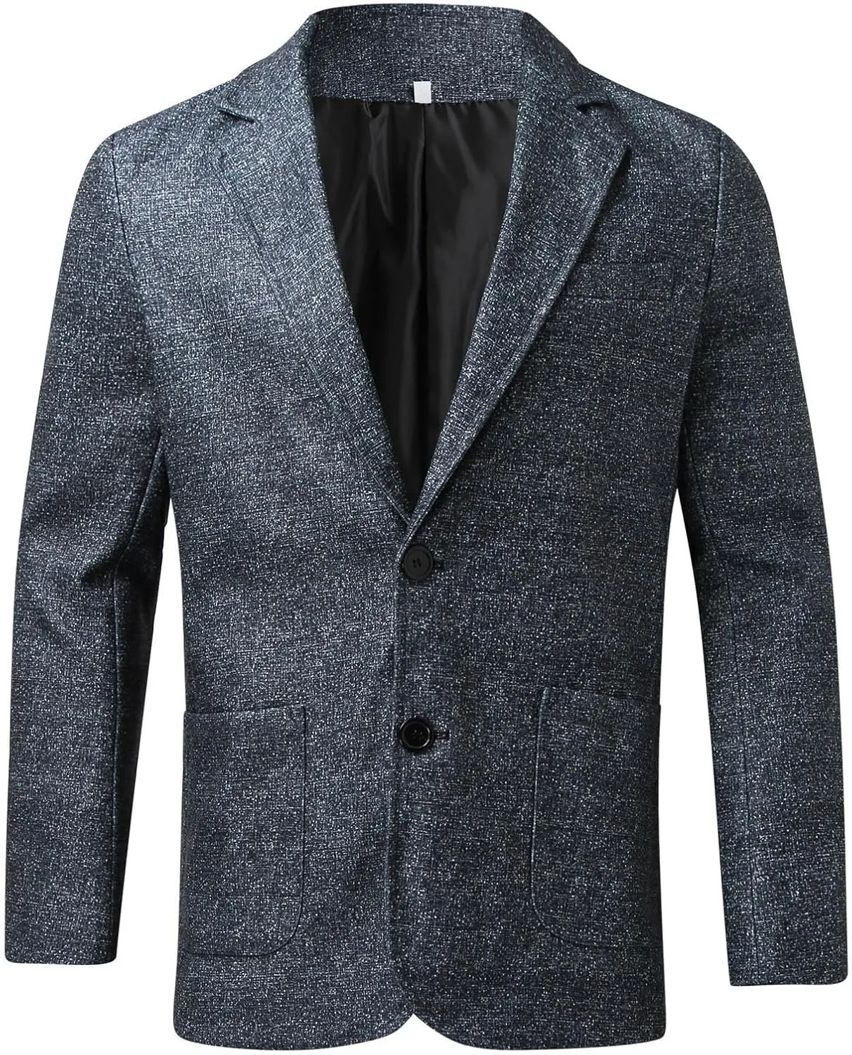 Zeiyignr Mens Plaid Blazer Sports Coat Casual Slim Fit Notched Lapel Checkered Suit Jacket for Men Wedding Party Banquet Prom