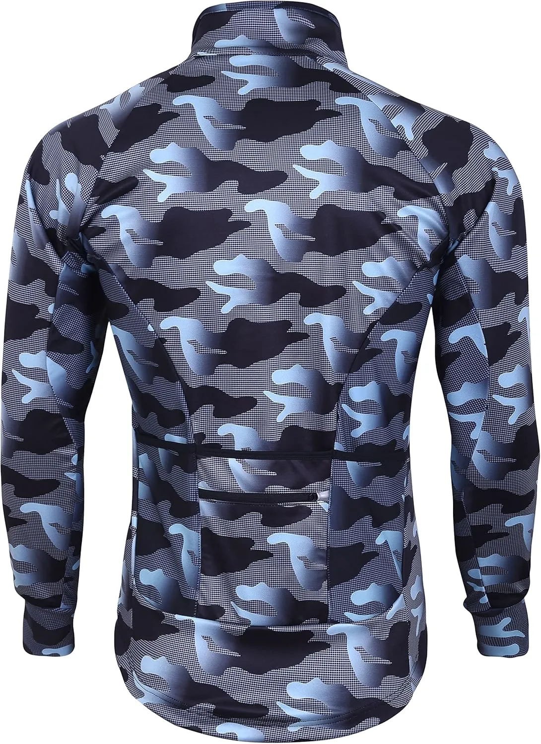 Zimco Pro Men Winter Cycling Jackets High Viz Bicycle Jersey Windproof Thermal Insulated Jacket