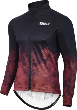 Zimco Pro Men Winter Cycling Jackets High Viz Bicycle Jersey Windproof Thermal Insulated Jacket