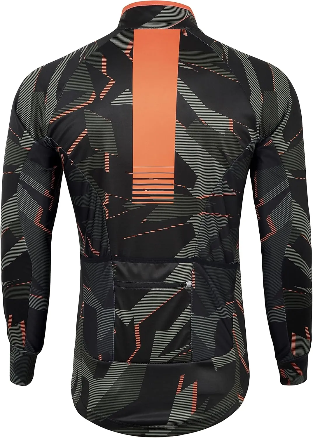 Zimco Pro Men Winter Cycling Jackets High Viz Bicycle Jersey Windproof Thermal Insulated Jacket
