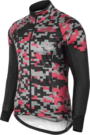 Zimco Pro Men Winter Cycling Jackets High Viz Bicycle Jersey Windproof Thermal Insulated Jacket