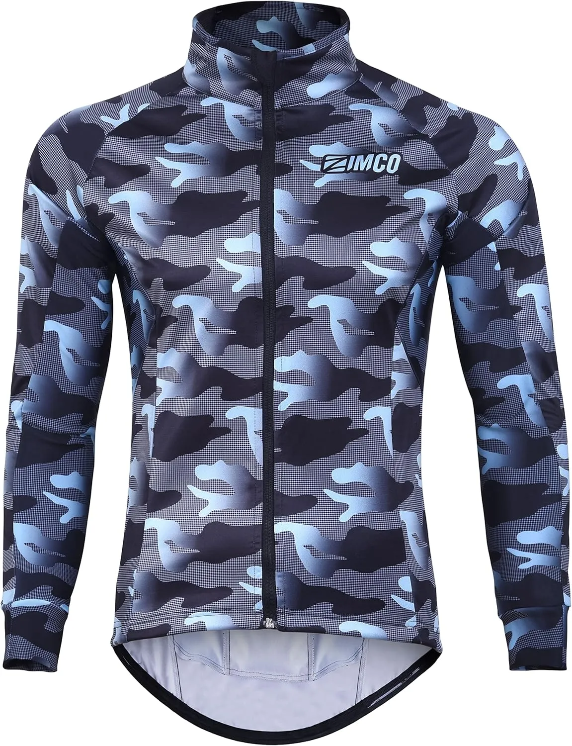 Zimco Pro Men Winter Cycling Jackets High Viz Bicycle Jersey Windproof Thermal Insulated Jacket