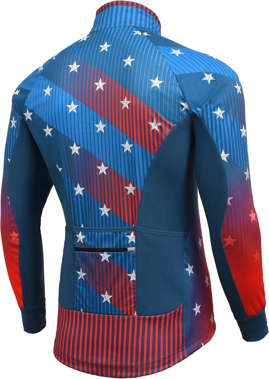 Zimco Pro Men Winter Cycling Jackets High Viz Bicycle Jersey Windproof Thermal Insulated Jacket