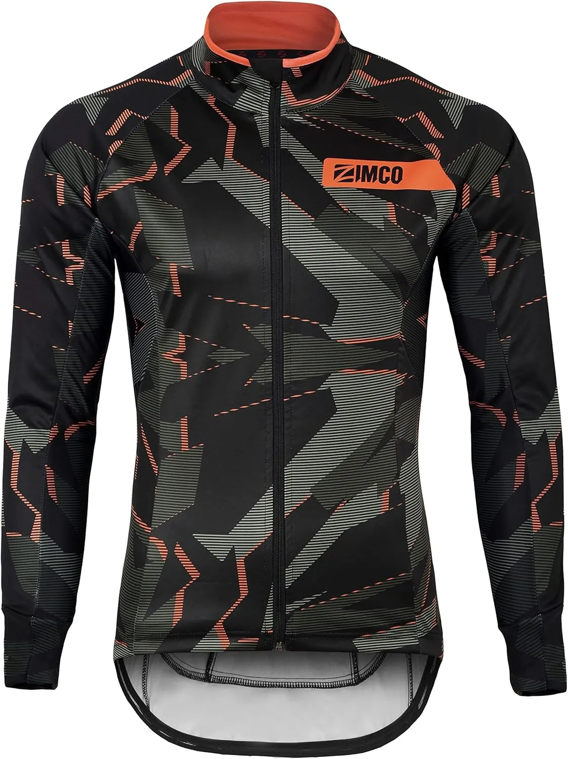 Zimco Pro Men Winter Cycling Jackets High Viz Bicycle Jersey Windproof Thermal Insulated Jacket