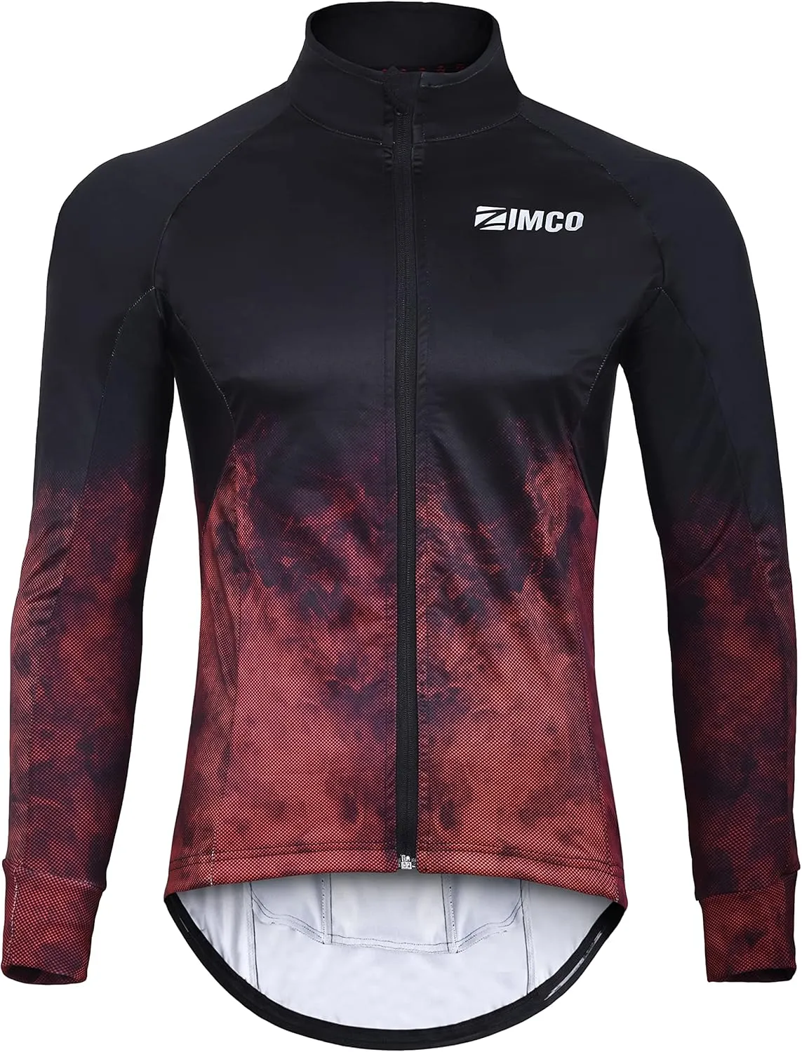 Zimco Pro Men Winter Cycling Jackets High Viz Bicycle Jersey Windproof Thermal Insulated Jacket