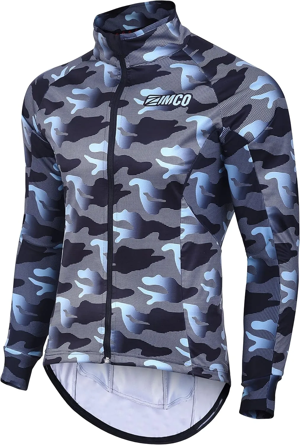 Zimco Pro Men Winter Cycling Jackets High Viz Bicycle Jersey Windproof Thermal Insulated Jacket