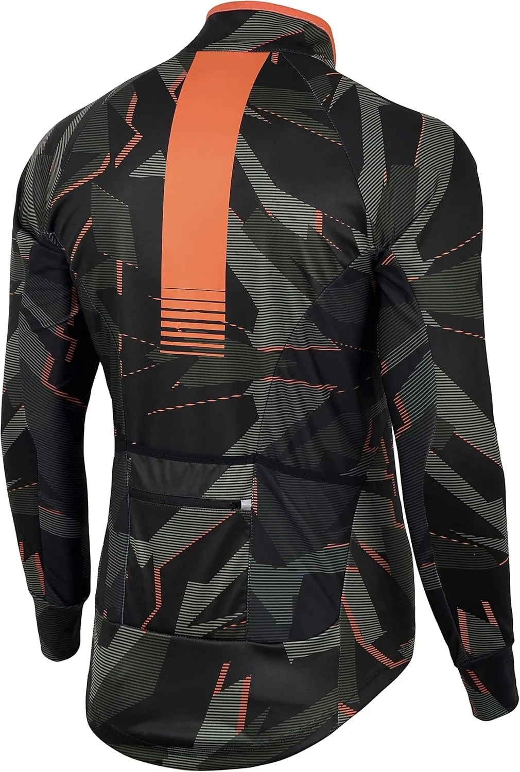Zimco Pro Men Winter Cycling Jackets High Viz Bicycle Jersey Windproof Thermal Insulated Jacket