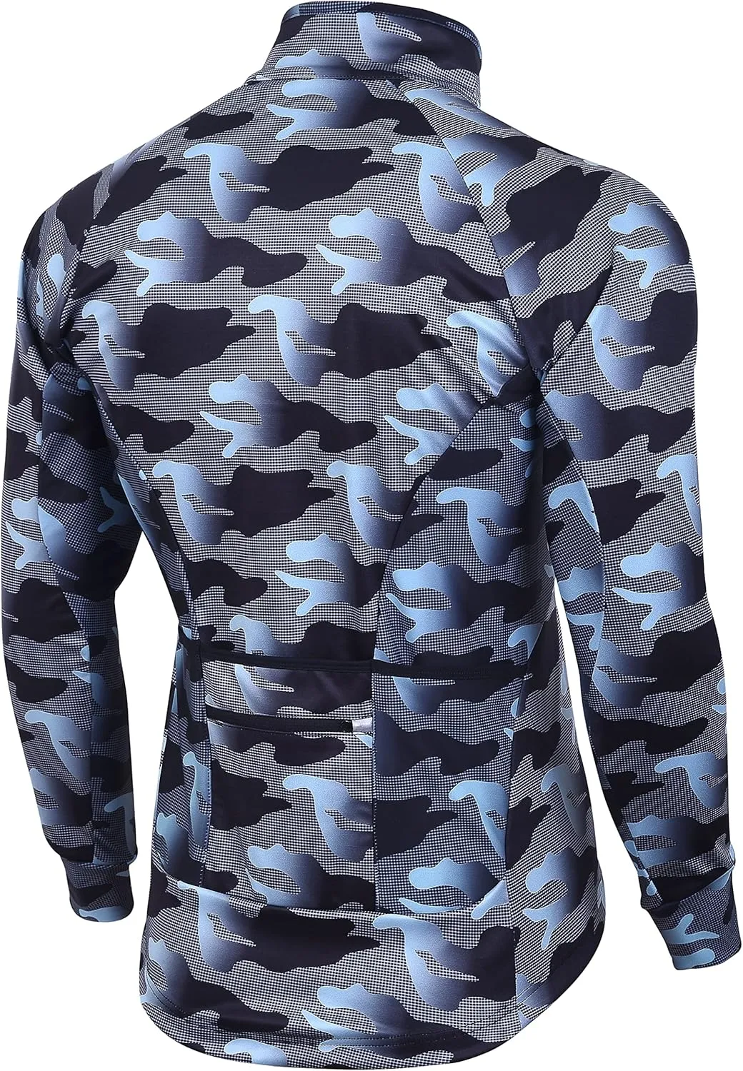 Zimco Pro Men Winter Cycling Jackets High Viz Bicycle Jersey Windproof Thermal Insulated Jacket
